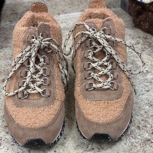 rag & bone Sherpa-Trim retro hiker lace up Sneakers